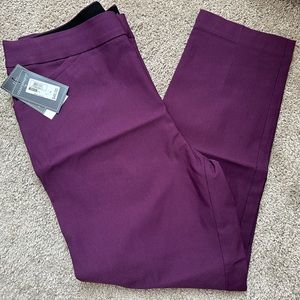 Plum Counterparts Slacks